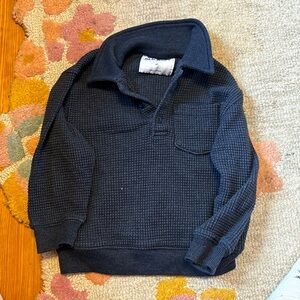 Old Navy waffle pullover 2T